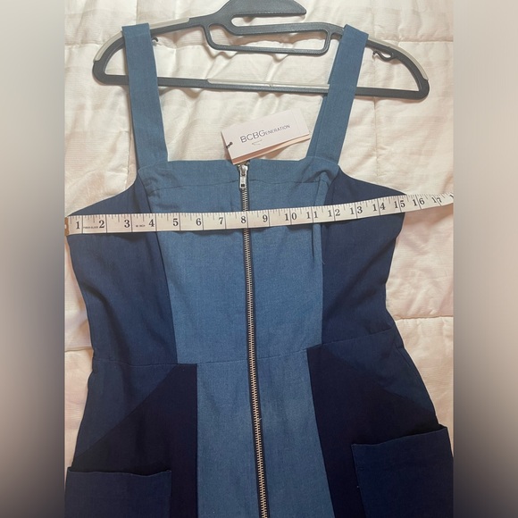 Chambray Crop Jumpsuit - Picture 12 of 12